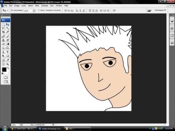 Creation of A Smile feels always Right: Step 12
